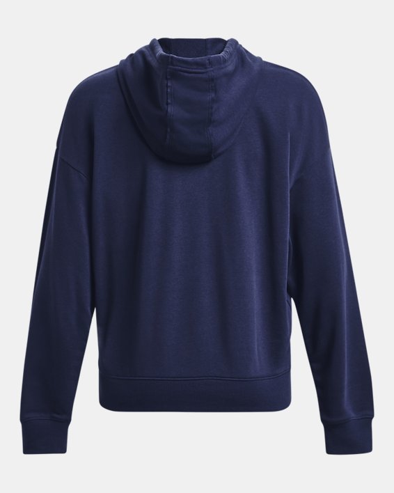 Project Rock Everyday Hoodie aus French-Terry für Damen, Blue, pdpMainDesktop image number 5